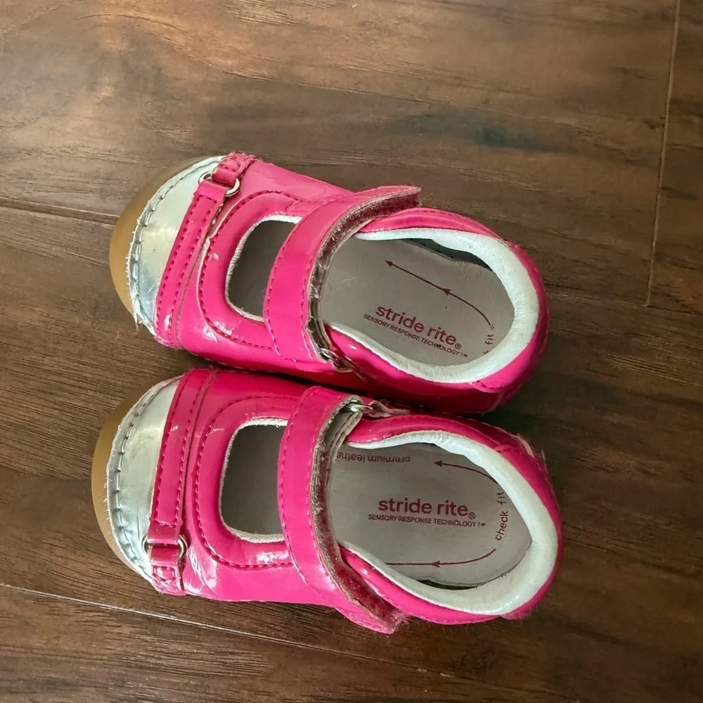 Stride Rite bright pink